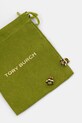 Tory Burch kolczyki Forger Me Not zielony 147151