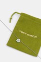 Tory Burch naszyjnik Forger Me Not srebrny 147287