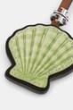 Tory Burch brelok skórzany Shell 179177 zielony SS26