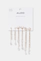 Aldo naušnice ženske metalne s cirkonom RAVVEN 3-pack zlatna RAVVEN.102