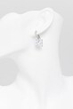 Doplnky Aldo náušnice dámske kovové so zirkónom PRETTEY PRETTEY.973 strieborná