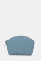 Emporio Armani kosmetyczka skórzana turkusowy EW000546.AF19568