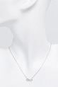 Akcesoria Guess naszyjnik LOVE BITES JUBN06.047JW srebrny
