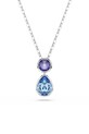 Swarovski naszyjnik CHROMA kryształ Swarovskiego niebieski 5738473