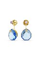 Swarovski kolczyki GEMA 5737449 niebieski SS26
