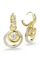 Swarovski kolczyki HYPERBOLA złoty 5738249