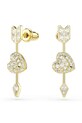 Swarovski kolczyki IDYLLIA 5737295 złoty SS26