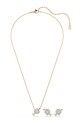 Swarovski naszyjnik i kolczyki IDYLLIA 5745580 złoty SS26