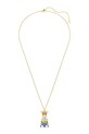 Swarovski náhrdelník s přívěskem dámský, pozlacený kov, Swarovski krystal MINIONS 5743385 zlatá SS26