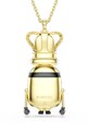 Swarovski náhrdelník s přívěskem dámský, pozlacený kov, Swarovski krystal MINIONS zlatá 5743385