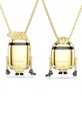 Swarovski намисто жіноче позолочене з цирконієм MINIONS 5751614 золотий