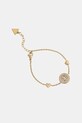 Guess bransoletka damska ze stali nierdzewnej G TALISMAN złoty JUBB06.202JW