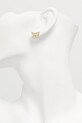 Guess kolczyki damskie ze stali nierdzewnej BORBOLETA JUBE06.127JW złoty SS26