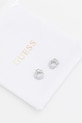 Guess kolczyki damskie ze stali nierdzewnej PIERCING STUDIO srebrny JUBE06.270JW