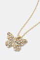Guess naszyjnik z zawieszką damski ze stali nierdzewnej BORBOLETA JUBN06.119JW złoty SS26