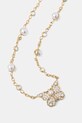 Guess naszyjnik damski ze stali nierdzewnej BORBOLETA JUBN06.125JW złoty SS26