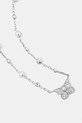 Guess naszyjnik damski ze stali nierdzewnej BORBOLETA JUBN06.125JW srebrny SS26