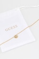 Akcesoria Guess naszyjnik damski ze stali nierdzewnej BORBOLETA JUBN06.134JW złoty