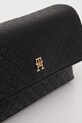 Dodaci Tommy Hilfiger mala torba za žene od imitacije kože AW0AW18602 crna