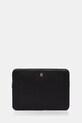 Tommy Hilfiger custodia per laptop da donna in similpelle nero AW0AW18603