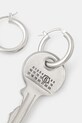 MM6 Maison Margiela kolczyki SM6VG0111.P7105.952 srebrny SS26
