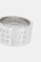 MM6 Maison Margiela pierścionek damski mosiężny SM7UQ0107.P8601.951 srebrny SS26