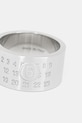 MM6 Maison Margiela pierścionek damski mosiężny SM7UQ0107.P8601.951 srebrny SS26
