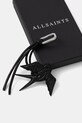 Akcesoria AllSaints brelok skórzany SWALLOW W127XE czarny