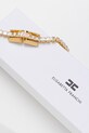 Elisabetta Franchi Choker damski metalowy złoty CO64D62E2
