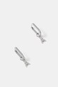 Patrizia Pepe kolczyki damskie metalowe z cyrkonią srebrny 2J2640.M085