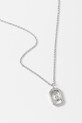 Akcesoria Patrizia Pepe naszyjnik z zawieszką damski metalowy z cyrkonią 2J2641.M085 srebrny