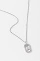 Akcesoria Patrizia Pepe naszyjnik z zawieszką damski metalowy z cyrkonią 2J2641.M085 srebrny