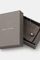 Rick Owens DRKSHDW Mini Orb naszyjnik z zawieszką metalowy damski srebrny RJ0000134.MMTRS1