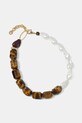 Sessun naszyjnik brązowy 25604008