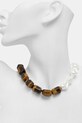 Sessun naszyjnik brązowy 25604008