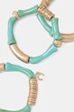Lola Casademunt bransoletki 3-pack LS2603070 zielony SS26