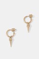 AllSaints kolczyki damskie metalowe złoty 37568584BRS711