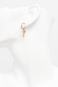 Akcesoria AllSaints kolczyki damskie metalowe 37568584BRS711 złoty