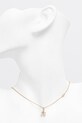 Akcesoria Coach naszyjnik damski metalowy z kryształem 37557552GLD110 złoty