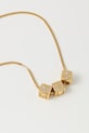 Kurt Geiger London naszyjnik damski metalowy z cyrkonią 5620361429 złoty SS26