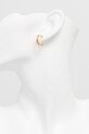 Akcesoria Kurt Geiger London kolczyki damskie metalowe z cyrkonią 5620966429 złoty