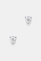 Kurt Geiger London kolczyki damskie metalowe z cyrkonią srebrny 5422663429