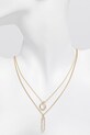 Akcesoria DKNY naszyjnik z zawieszką damski metalowy 04N00347 złoty