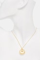 Akcesoria Tom Wood Bao naszyjnik z zawieszką ze srebra pozłacanego damski 101301 złoty
