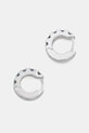 HATTON LABS FACET HOOP EARRINGS kolczyki srebrne HL.W4.642.08.O/S srebrny SS26