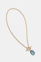 Lauren Ralph Lauren náhrdelník s príveskom dámsky kovový POSEY zlatá 14N00831