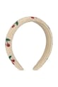 Konges Sløjd opaska do włosów dziecięca BEADED HAIRBRACE KS104219.PreSpring beżowy SS26