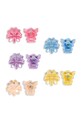 Dievča Detské sponky Konges Sløjd MINI FLOWER HAIR CLAWS 10-pak KS104576.PPY2 viacfarebná