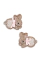 Detské sponky Konges Sløjd BEADED BUNNY HAIR CLIPS 2-pak KS104579.PPY2 hnedá SS26