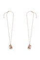 Dětský náhrdelník Konges Sløjd BUNNY BESTIE NECKLACE 2-pack KS104716.PPY2 zlatá SS26